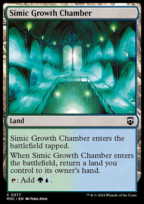 Simic Growth Chamber [Modern Horizons 3 Commander]