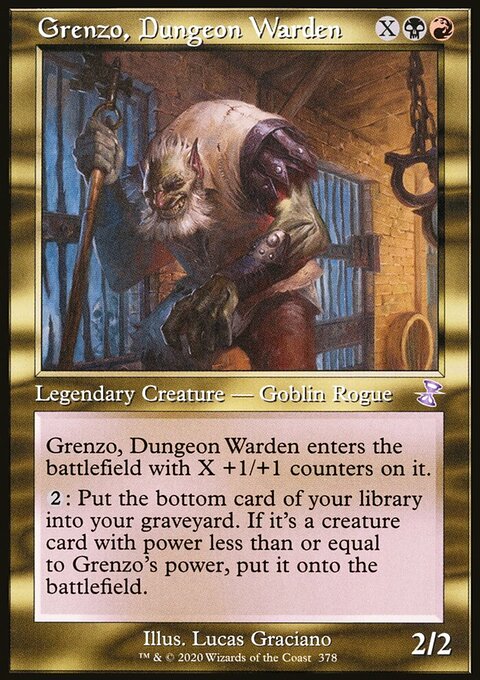 Grenzo, Dungeon Warden (Timeshifted) [Time Spiral Remastered]