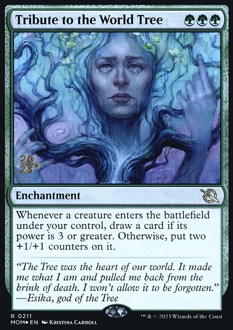 Tribute to the World Tree [March of the Machine Prerelease Promos]