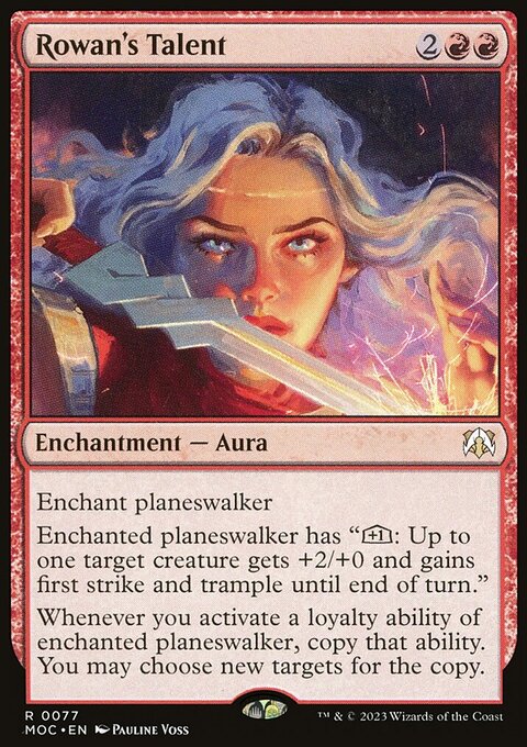 Rowan's Talent [March of the Machine Commander]