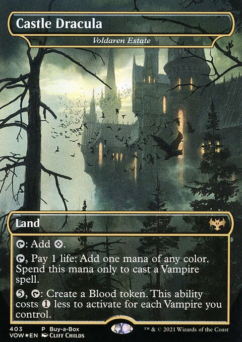 Voldaren Estate - Castle Dracula (Buy-A-Box) [Innistrad: Crimson Vow]
