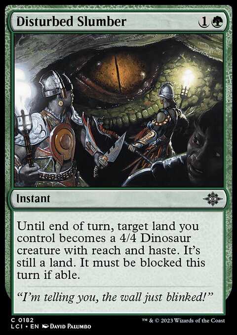 Disturbed Slumber [The Lost Caverns of Ixalan]