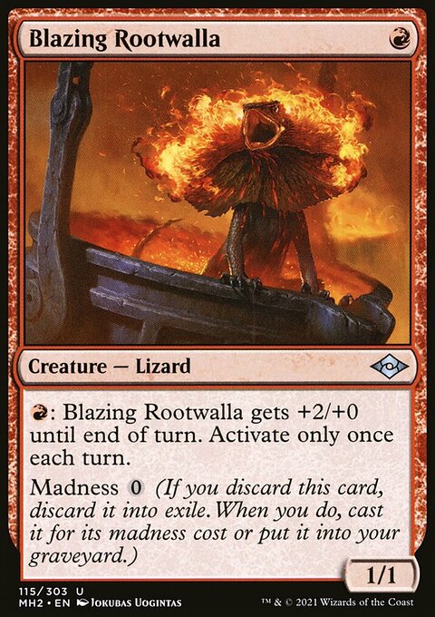 Blazing Rootwalla [Modern Horizons 2]