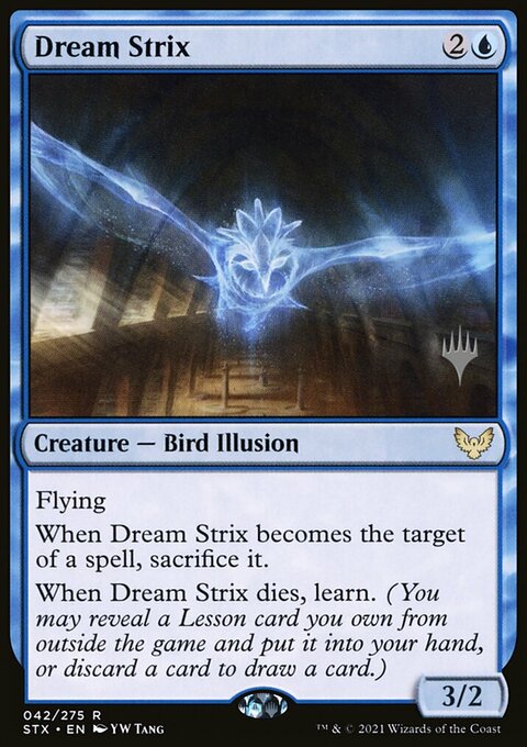 Dream Strix (Promo Pack) [Strixhaven: School of Mages Promos]