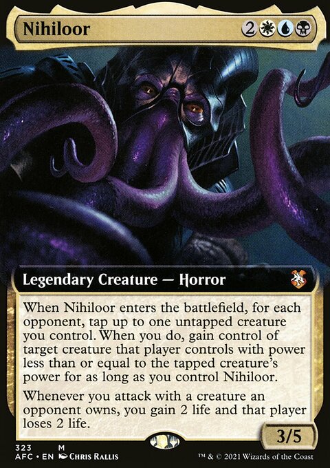 Nihiloor (Extended Art) [Dungeons & Dragons: Adventures in the Forgotten Realms Commander]