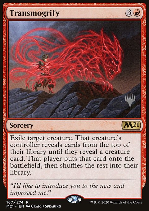 Transmogrify [Core Set 2021 Prerelease Promos]