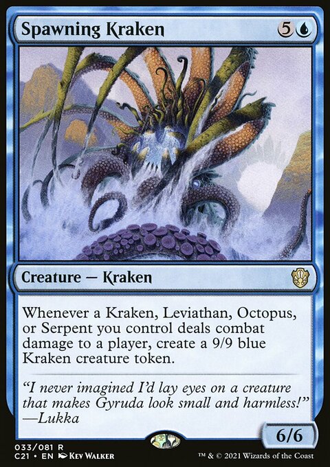 Spawning Kraken [Commander 2021]