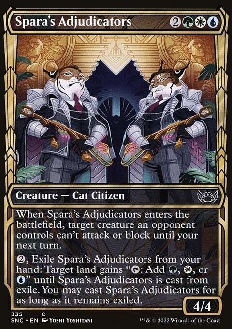 Spara's Adjudicators (Showcase Golden Age) [Streets of New Capenna]