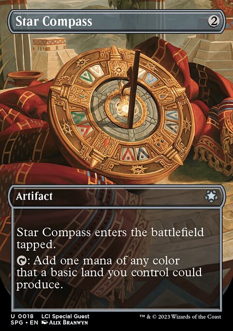Star Compass (Borderless) [The Lost Caverns of Ixalan Special Guests]
