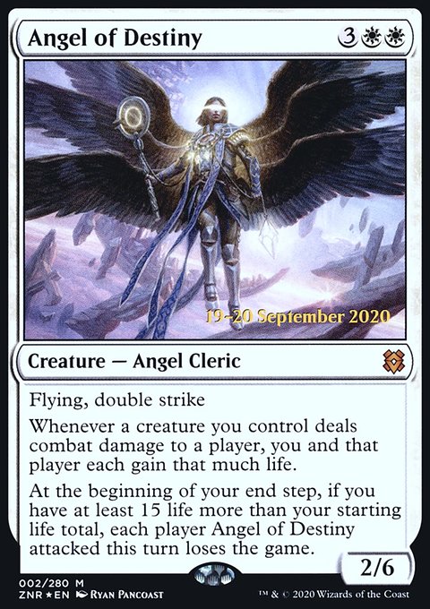 Angel of Destiny [Zendikar Rising Prerelease Promos]
