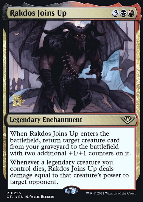 Rakdos Joins Up [Outlaws of Thunder Junction Prerelease Promos]