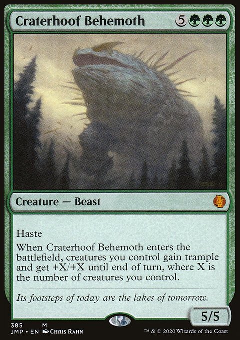 Craterhoof Behemoth [Jumpstart]