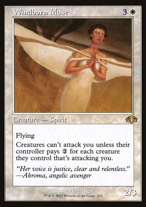 Windborn Muse (Retro) [Dominaria Remastered]