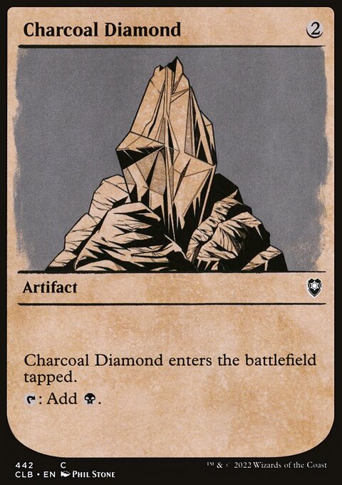 Charcoal Diamond (Showcase) [Commander Legends: Battle for Baldur's Gate]