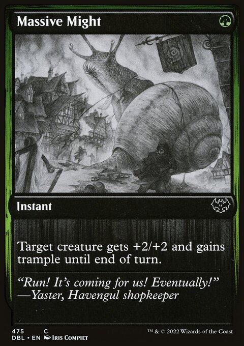 Massive Might [Innistrad: Double Feature]