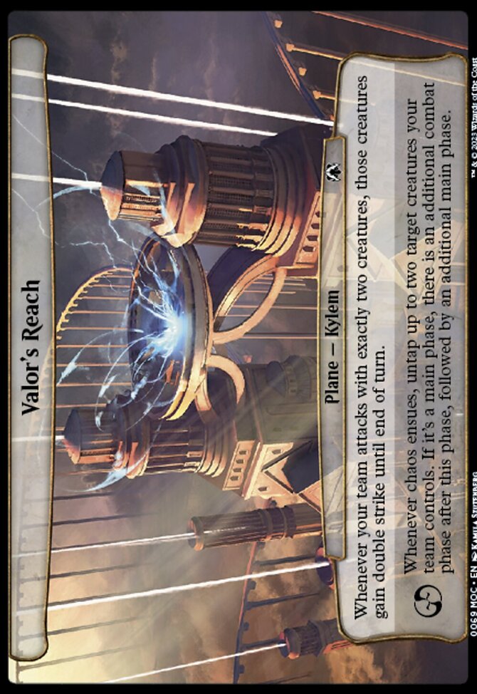 Valor's Reach [March of the Machine Commander]