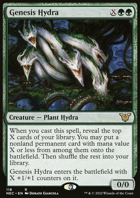 Genesis Hydra [Kamigawa: Neon Dynasty Commander]