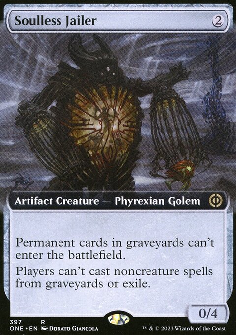 Soulless Jailer (Extended Art) [Phyrexia: All Will Be One]