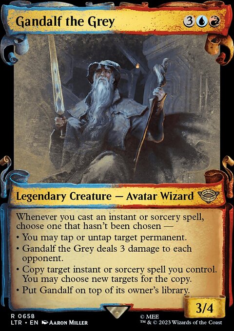 Gandalf the Grey [The Lord of the Rings: Tales of Middle-Earth Showcase Scrolls]
