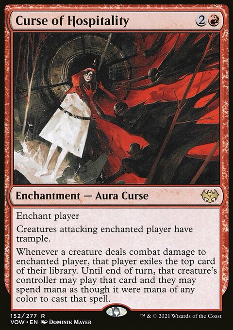 Curse of Hospitality [Innistrad: Crimson Vow]