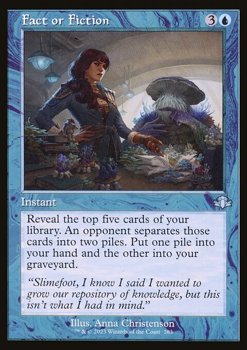 Fact or Fiction (Retro) [Dominaria Remastered]