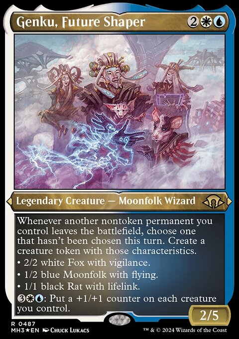 Genku, Future Shaper (Foil Etched) [Modern Horizons 3]