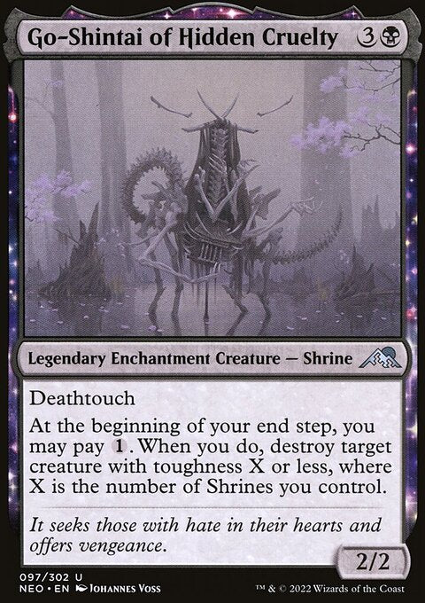 Go-Shintai of Hidden Cruelty [Kamigawa: Neon Dynasty]