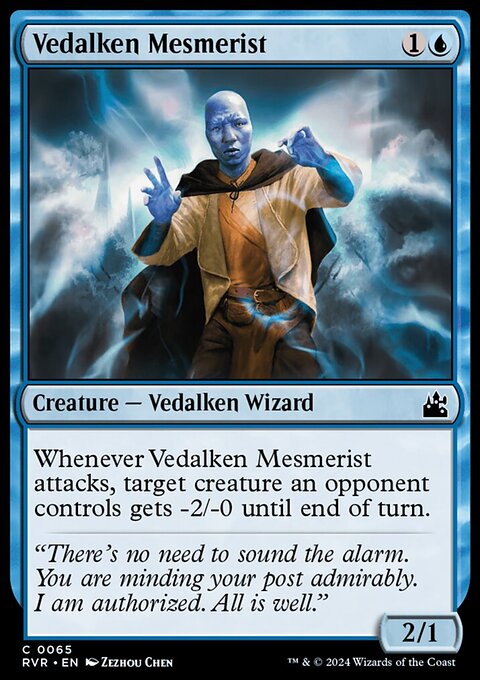 Vedalken Mesmerist [Ravnica Remastered]