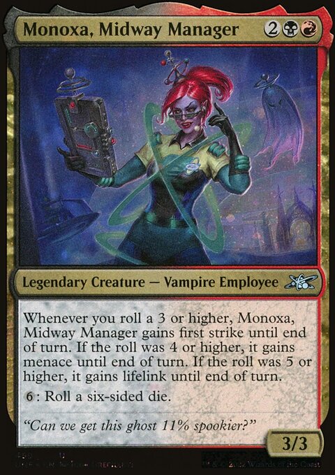 Monoxa, Midway Manager (Galaxy Foil) [Unfinity]