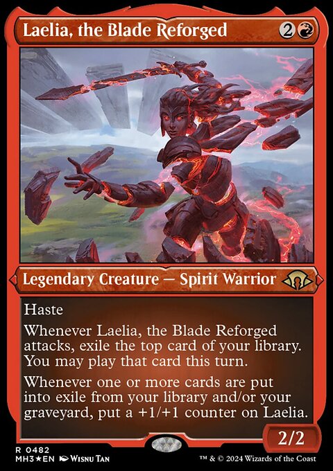 Laelia, the Blade Reforged (Foil Etched) [Modern Horizons 3]
