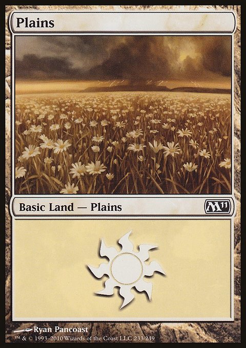 Plains (233) [Magic 2011]