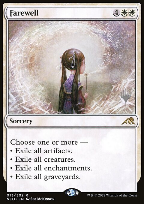 Farewell (Promo Pack) [Kamigawa: Neon Dynasty Promos]