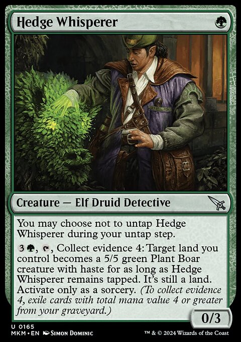 Hedge Whisperer [Murders at Karlov Manor]