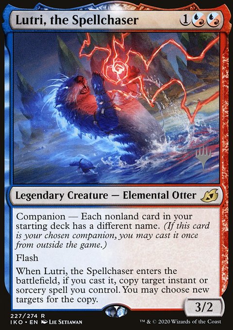 Lutri, the Spellchaser (Promo Pack) [Ikoria: Lair of Behemoths Promos]