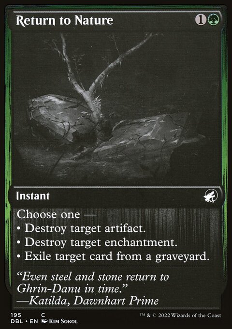 Return to Nature [Innistrad: Double Feature]