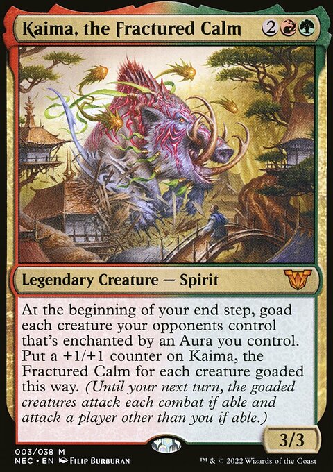 Kaima, the Fractured Calm [Kamigawa: Neon Dynasty Commander]