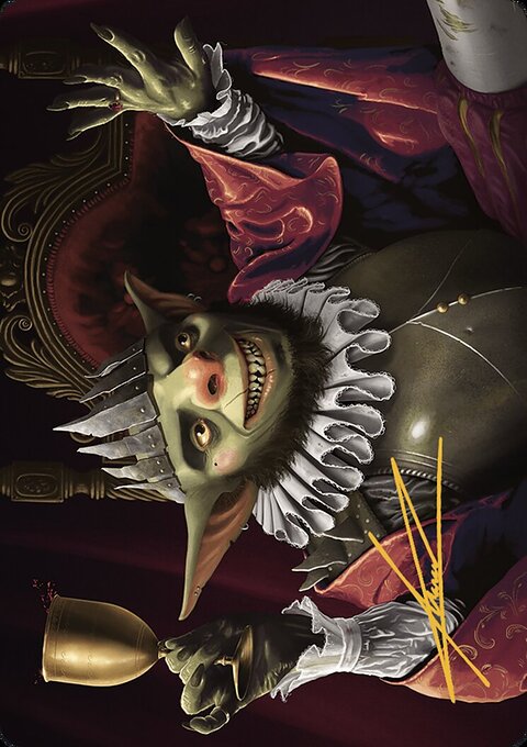 Krenko, Baron of Tin Street Art Card [Murders at Karlov Manor Art Series]