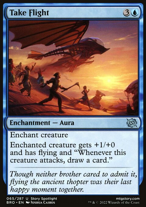 Take Flight [The Brothers' War]