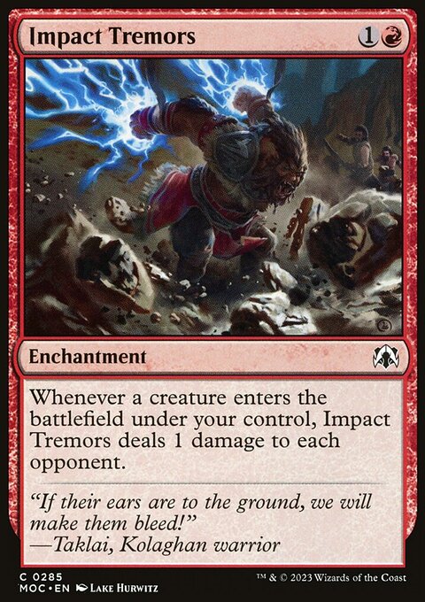 Impact Tremors [March of the Machine Commander]
