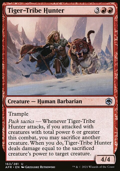 Tiger-Tribe Hunter [Dungeons & Dragons: Adventures in the Forgotten Realms]