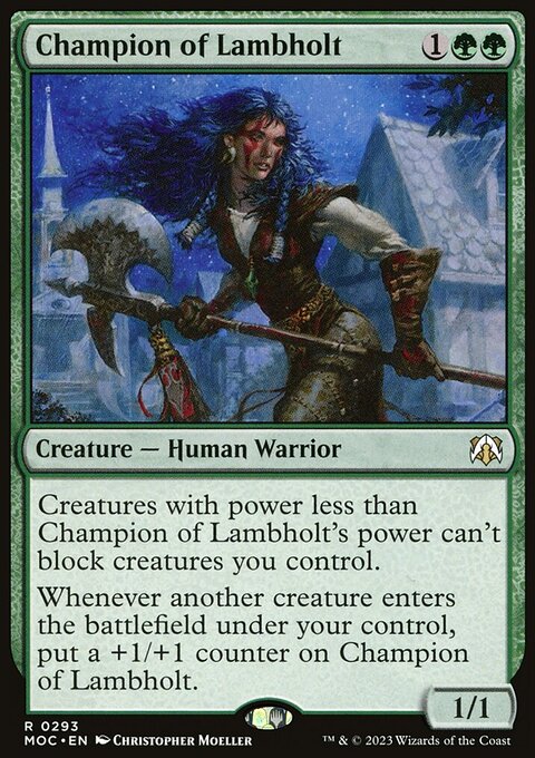 Champion of Lambholt [March of the Machine Commander]