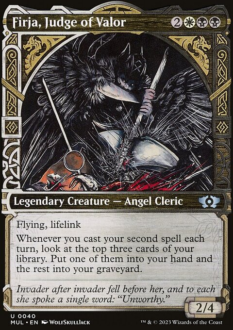 Firja, Judge of Valor [Multiverse Legends]