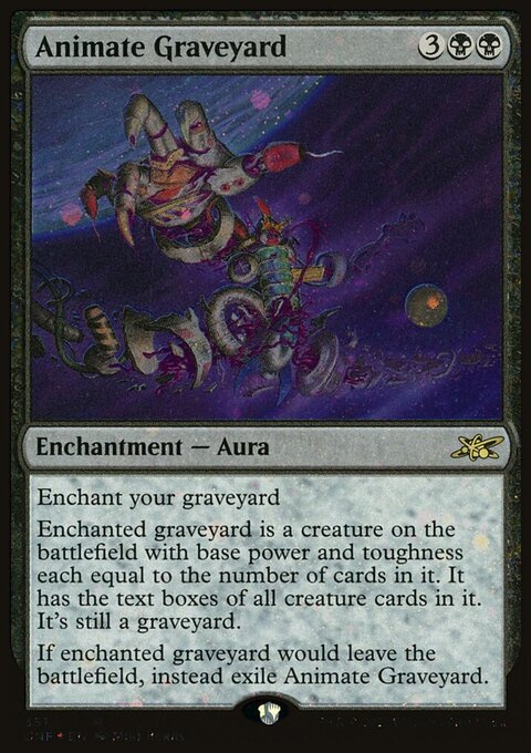 Animate Graveyard (Galaxy Foil) [Unfinity]