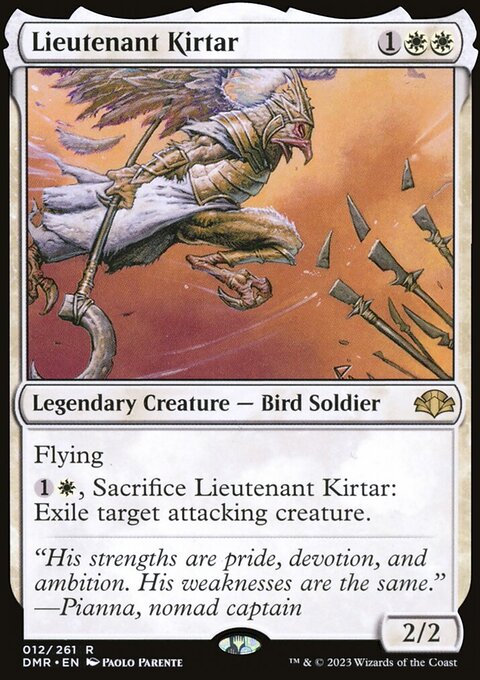Lieutenant Kirtar [Dominaria Remastered]