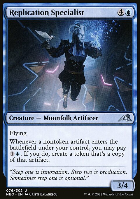 Replication Specialist [Kamigawa: Neon Dynasty]