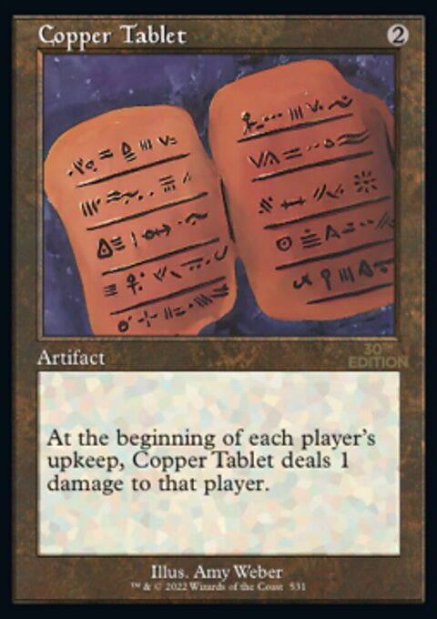 Copper Tablet (Retro) [30th Anniversary Edition]