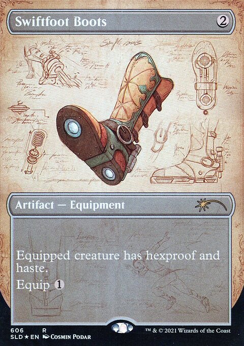 Swiftfoot Boots (Blueprint) [Secret Lair Drop Promos]