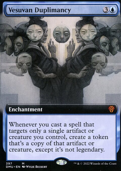 Vesuvan Duplimancy (Extended Art) [Dominaria United]