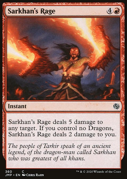 Sarkhan's Rage [Jumpstart]