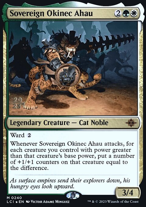 Sovereign Okinec Ahau [The Lost Caverns of Ixalan Prerelease Cards]